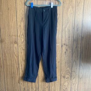 a new day Black Ankle Cropped Pants Professional